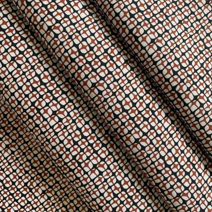 Digitalt tryk Bomuldspoplin