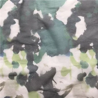 Camouflage polyester mesh stof